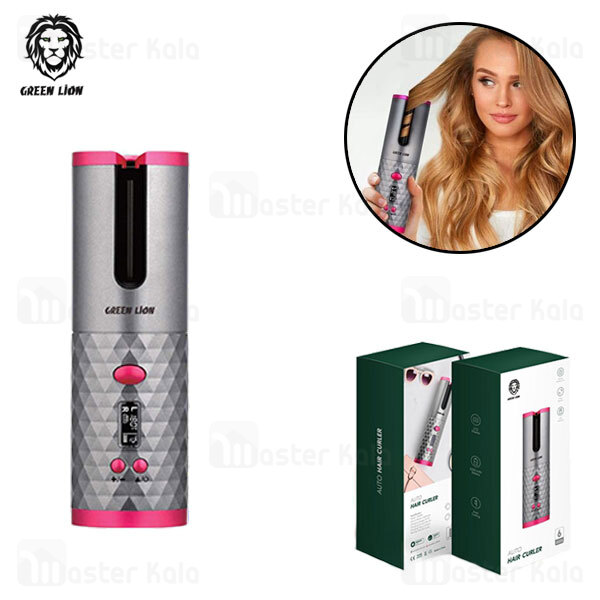 فر کننده مو اتوماتیک شارژی گرین لاین Green lion auto hair curler
